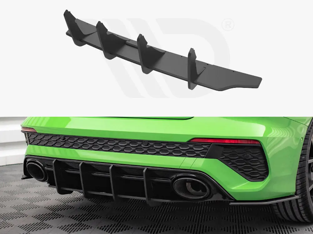 Maxton Design Street Pro Rear Diffuser Audi Rs3 Sedan 8Y (2020-) 1