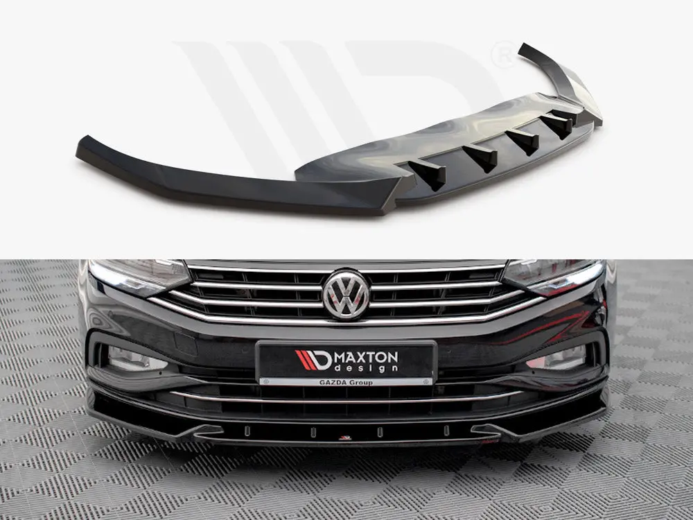 Front Splitter V.2 Vw Passat B8 Facelift 1
