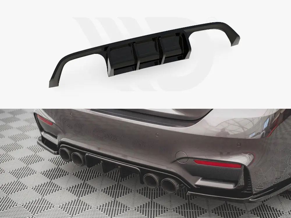 Maxton Design Rear Valance Bmw M4 F82 (2014-2020) 1