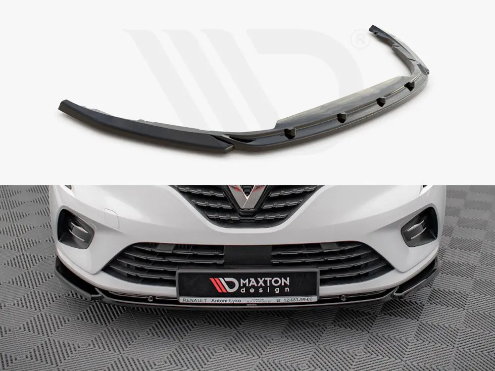 Front Splitter V.1 Renault Clio Mk5 (2019-) 1