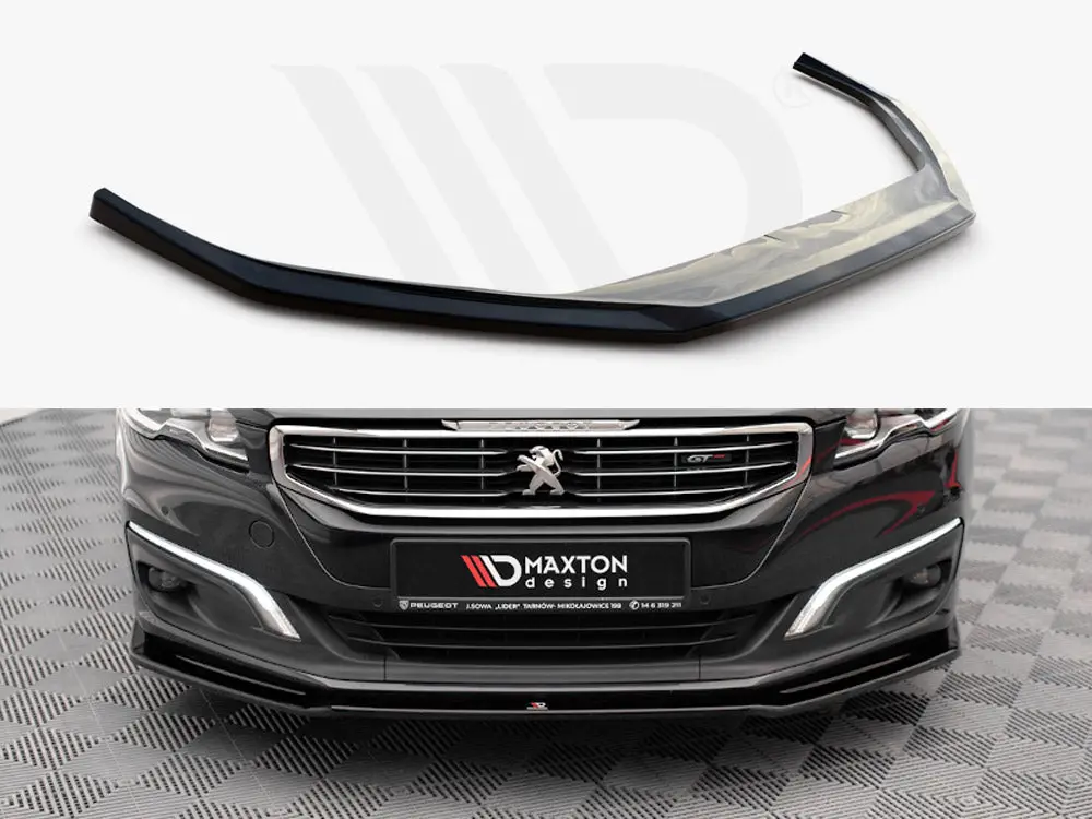 Front Splitter V.2 Peugeot 508 Gt Mk1 Facelift (2014-2018) 1