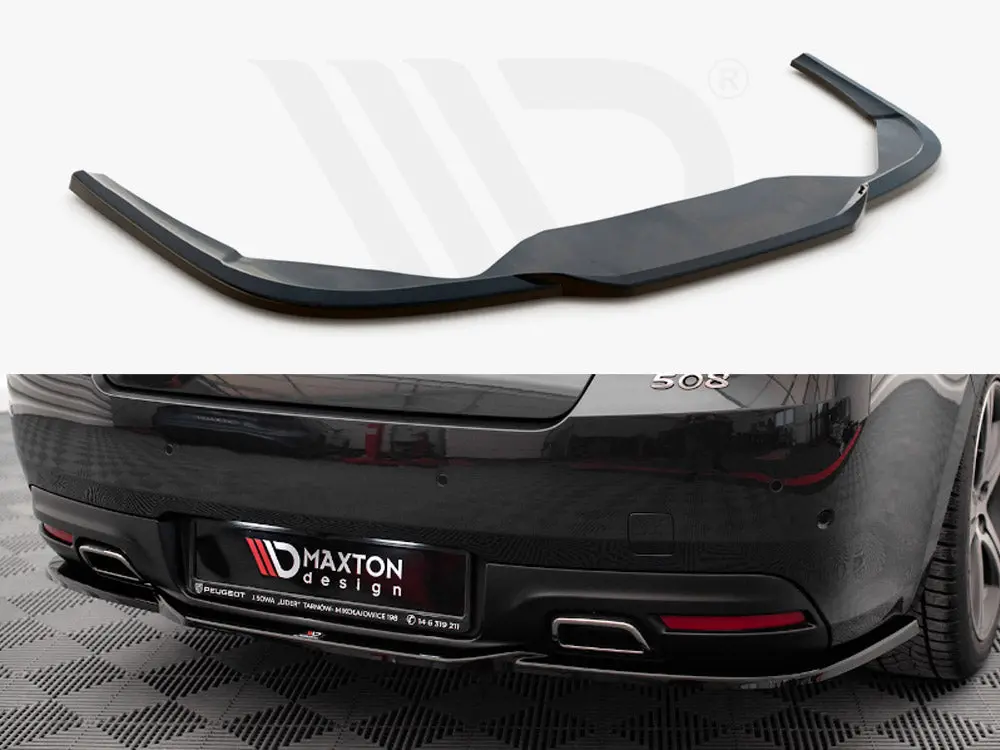 Central Rear Splitter Peugeot 508 Gt Mk1 Facelift (2014-2018) 1