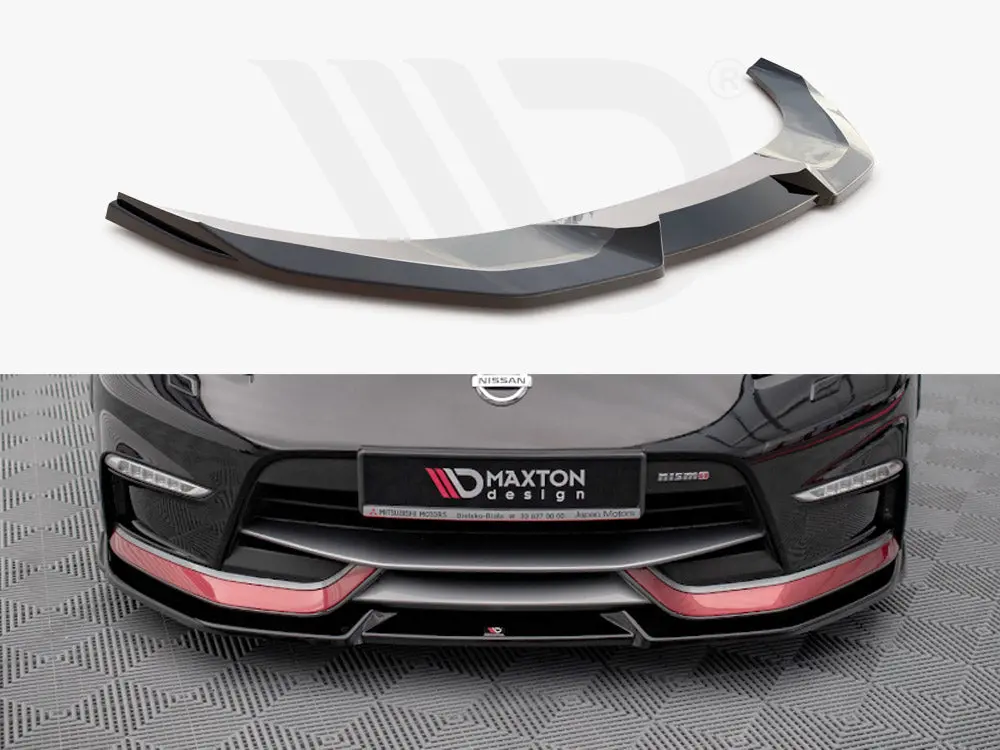 Maxton Design Front Splitter V.2 Nissan 370Z Nismo Facelift (2014-2020) 1