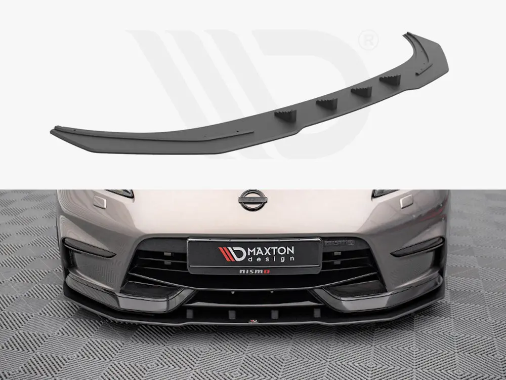 Maxton Design Street Pro Front Splitter Nissan 370Z Nismo Facelift (2014-2020) 1