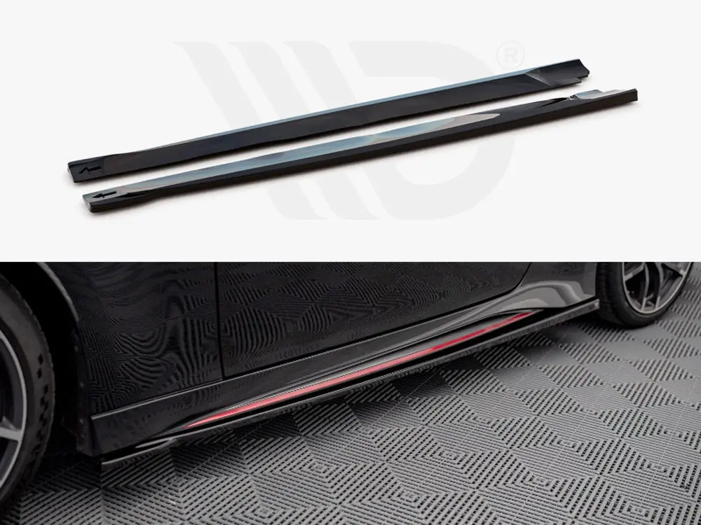 Maxton Design Side Skirts Diffusers V.1 Nissan 370Z Nismo Facelift (2014-2020) 1