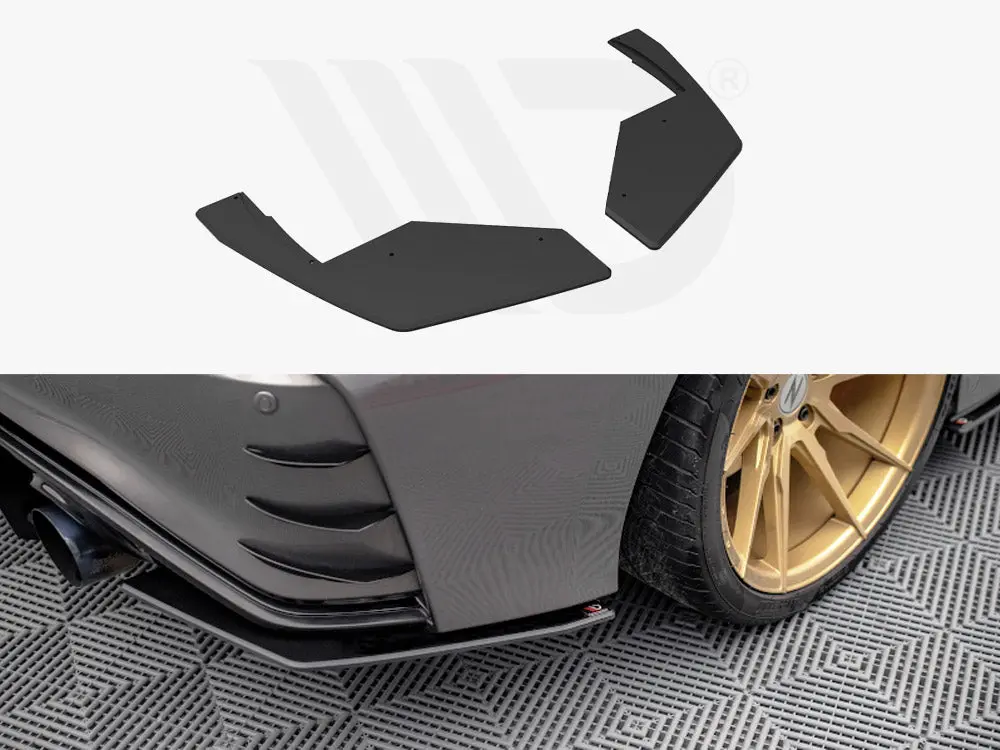 Maxton Design Street Pro Rear Side Splitters Nissan 370Z Nismo Facelift (2014-2020) 2