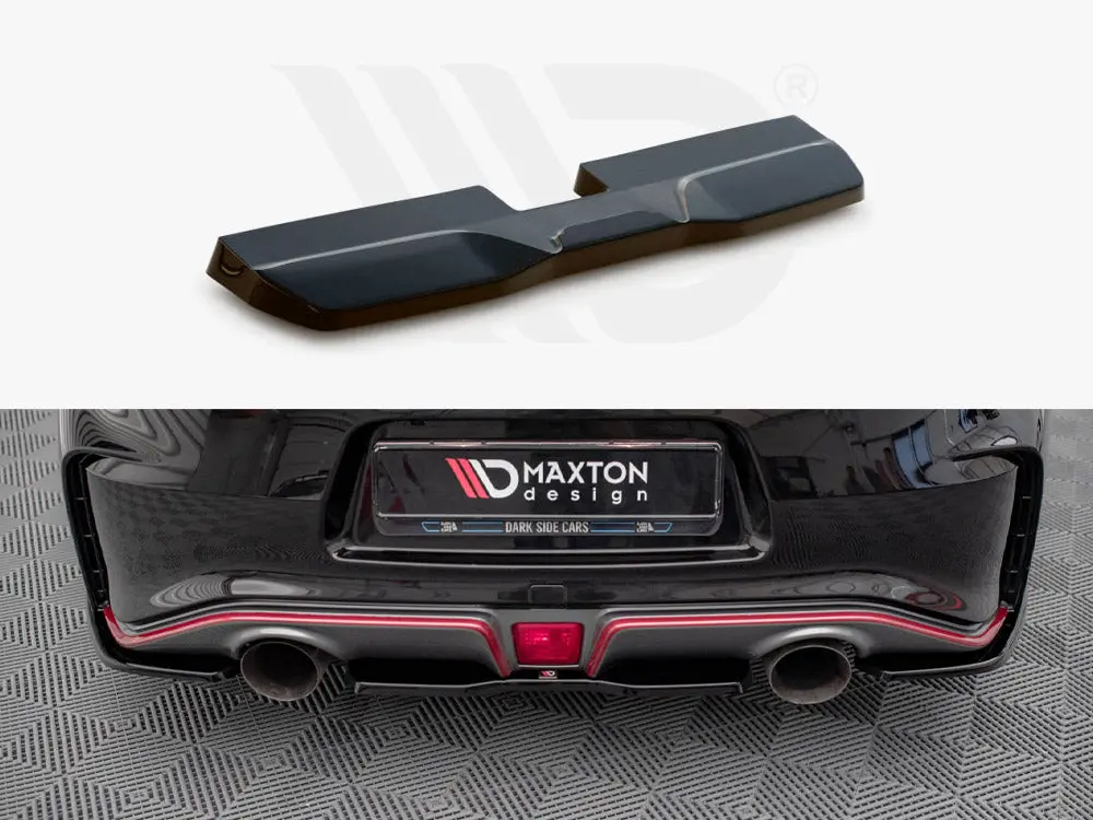 Maxton Design Central Rear Splitter Nissan 370Z Nismo Facelift (2014-2020) 1