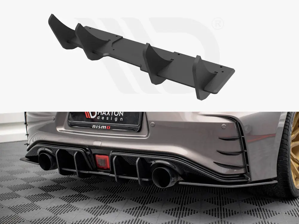 Maxton Design Street Pro Rear Diffuser Nissan 370Z Nismo Facelift (2014-2020) 1