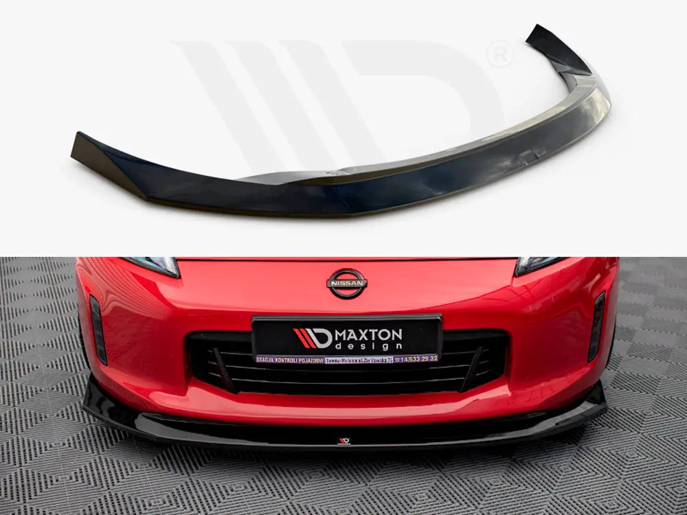 Maxton Design Front Splitter V.1 Nissan 370Z Facelift (2012-2020) 1