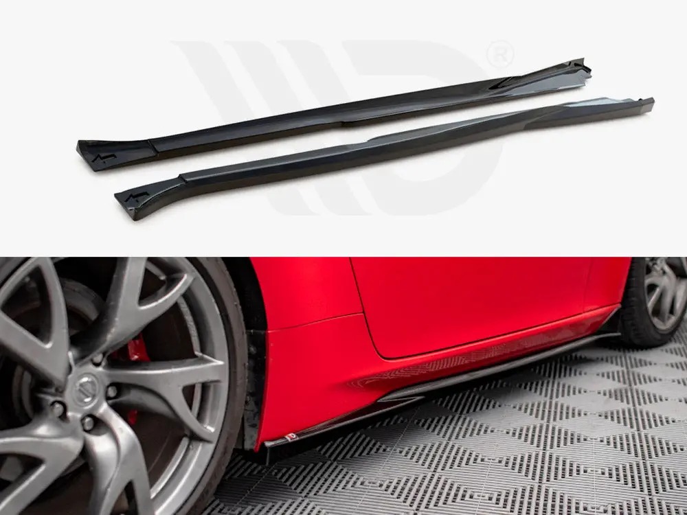 Maxton Design Side Skirts Diffusers V.2 Nissan 370Z (2009-2020) 1