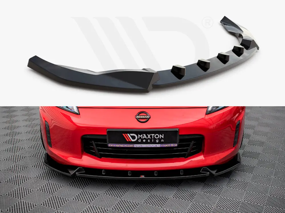 Maxton Design Front Splitter V.3 Nissan 370Z Facelift (2012-2020) 1