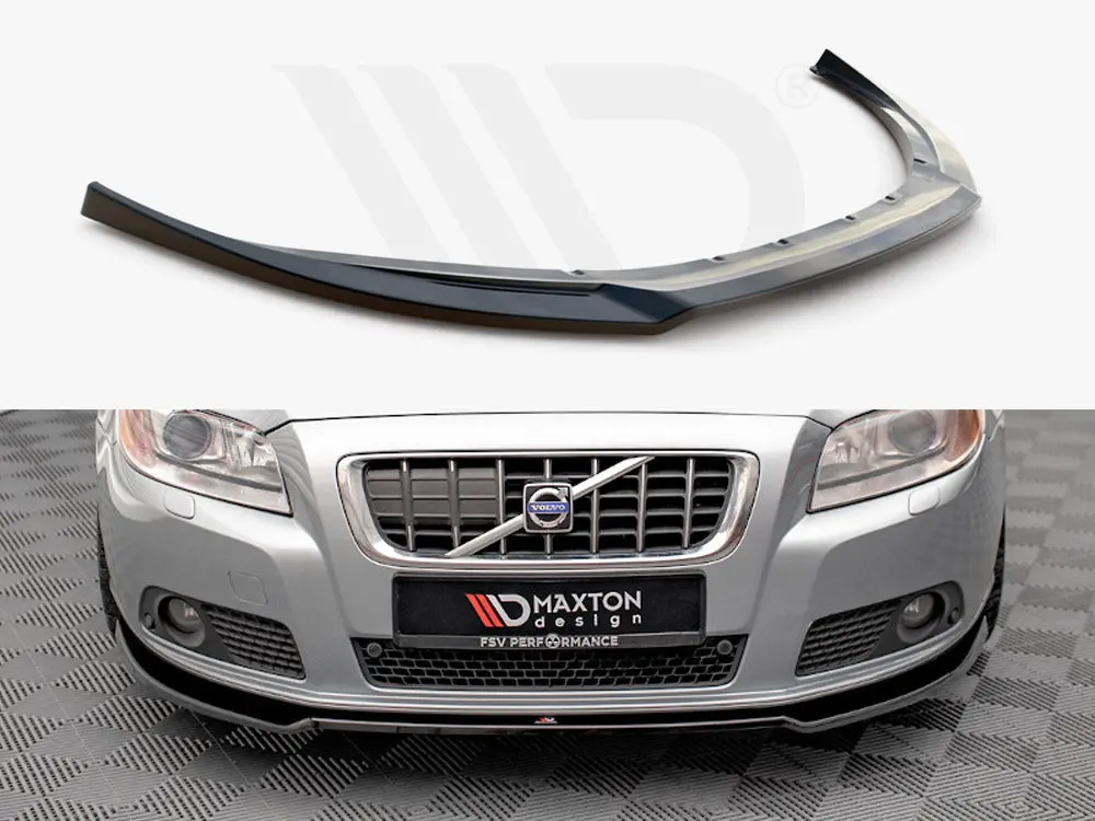 Maxton Design Front Splitter V.2 Volvo V70 Mk3 (2007-2013) 1