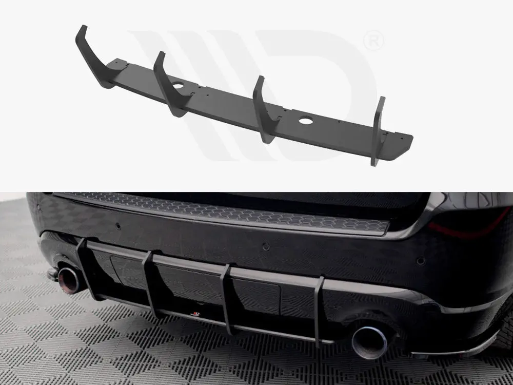 Maxton Design Street Pro Rear Diffuser V.2 Dodge Durango Rt Mk3 (2014-2020) 1