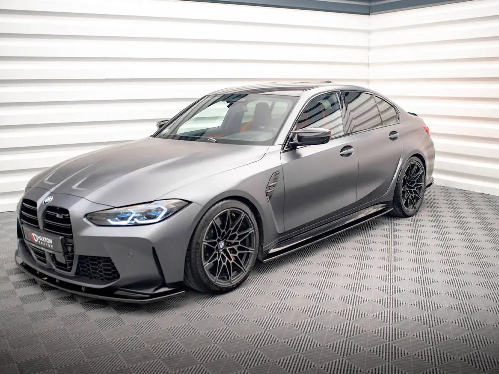 Maxton Design Side Skirts Diffusers V.1 Bmw M3 G80 (2021-) 2