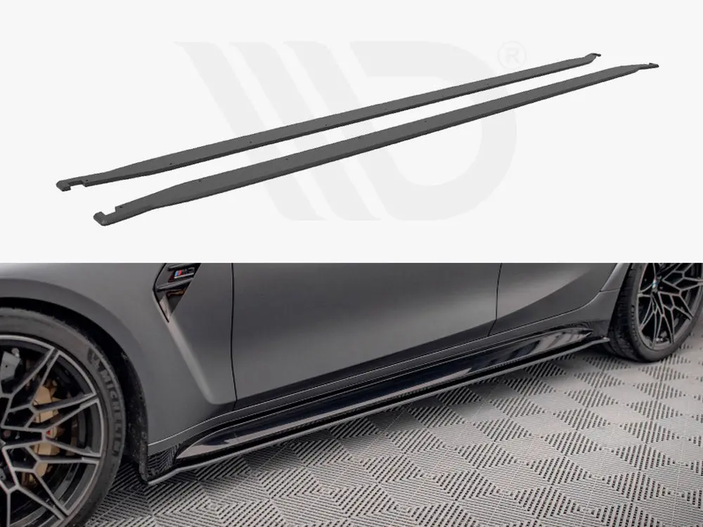 Street Pro Side Skirts Diffusers Bmw M3 Sedan / Touring G80 / G81 1