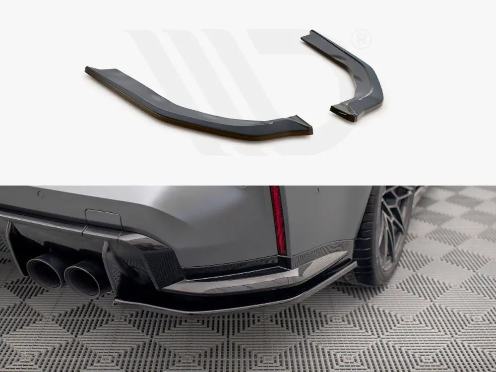 Maxton Design Rear Side Splitters V.2 Bmw M3 G80 1
