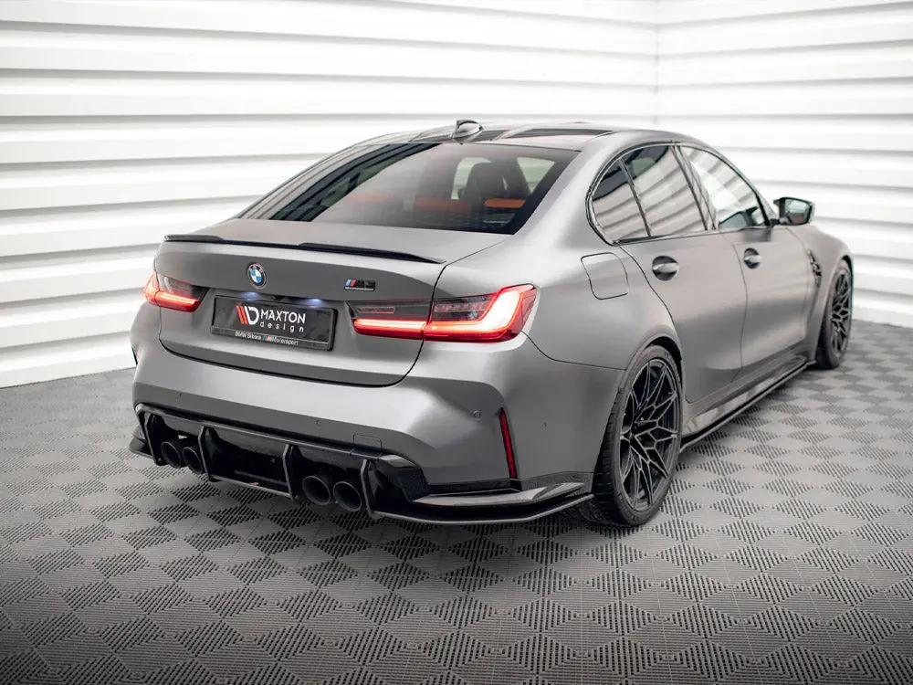 Maxton Design Street Pro Rear Side Splitters V.1 Bmw M3 Sedan / Touring G80 / G81 2