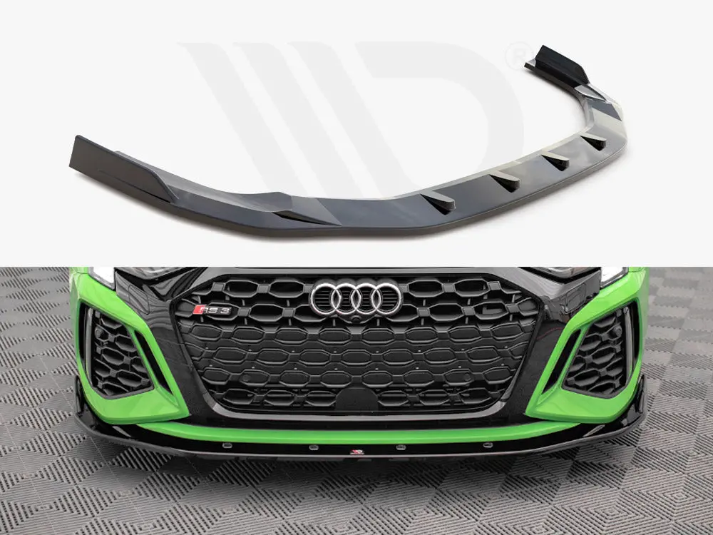 Maxton Design Front Splitter V.2 Audi Rs3 8Y (2020-) 1