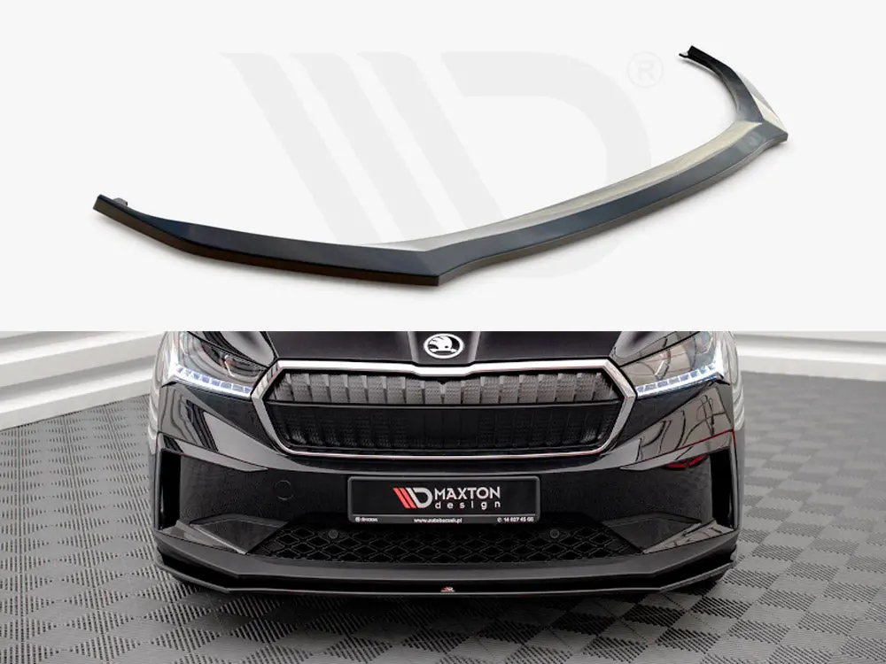 Front Splitter V.1 Skoda Enyaq Iv (2020-) 1