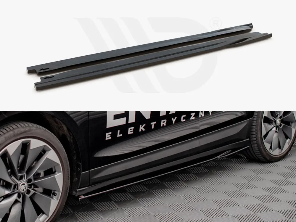 Side Skirts Diffusers Skoda Enyaq Iv (2020-) 1