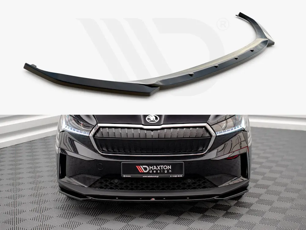 Front Splitter V.3 Skoda Enyaq Iv (2020-) 1