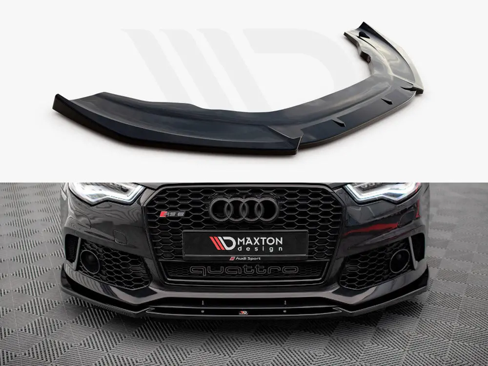 Front Splitter Audi A6 Rs6 Look C7 (2011-2017) 1
