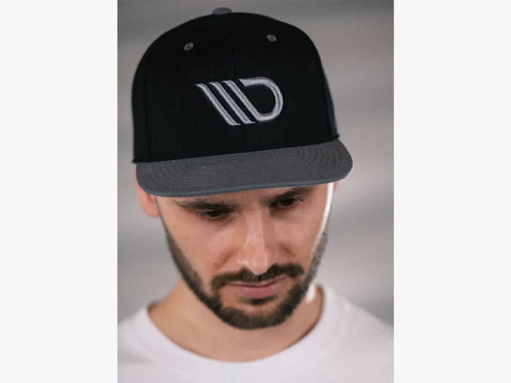 Baseball Cap - Black/Grey 1