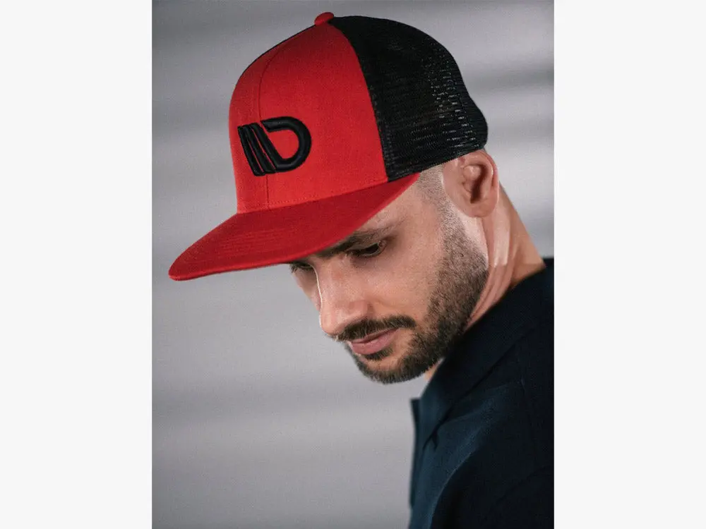 Baseball Cap (Snapback) - Red 1