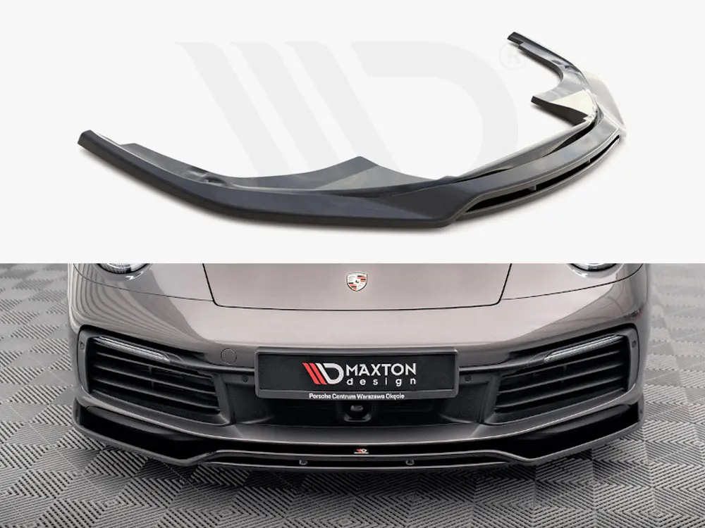 Maxton Design Front Splitter Front Splitter Porsche 911 Carrera 4S 992 1