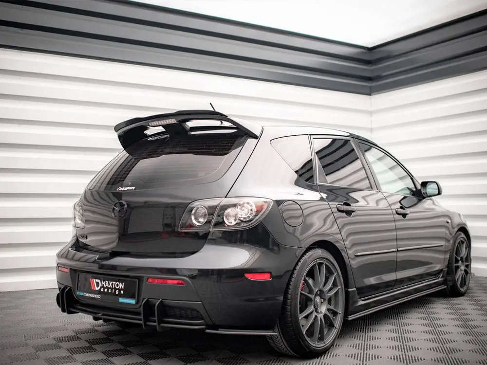 Maxton Design Street Pro Rear Side Splitters Mazda 3 Mps Mk1 Us-Spec Version 2