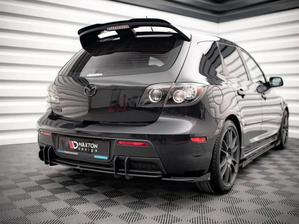 Maxton Design Street Pro Rear Diffuser Mazda 3 Mps Mk1 Us-Spec Version 2