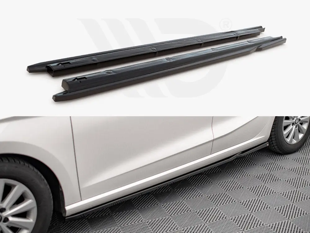 Maxton Design Side Skirts Diffusers V.2 Seat Ibiza Mk5 (2017-2021) 1