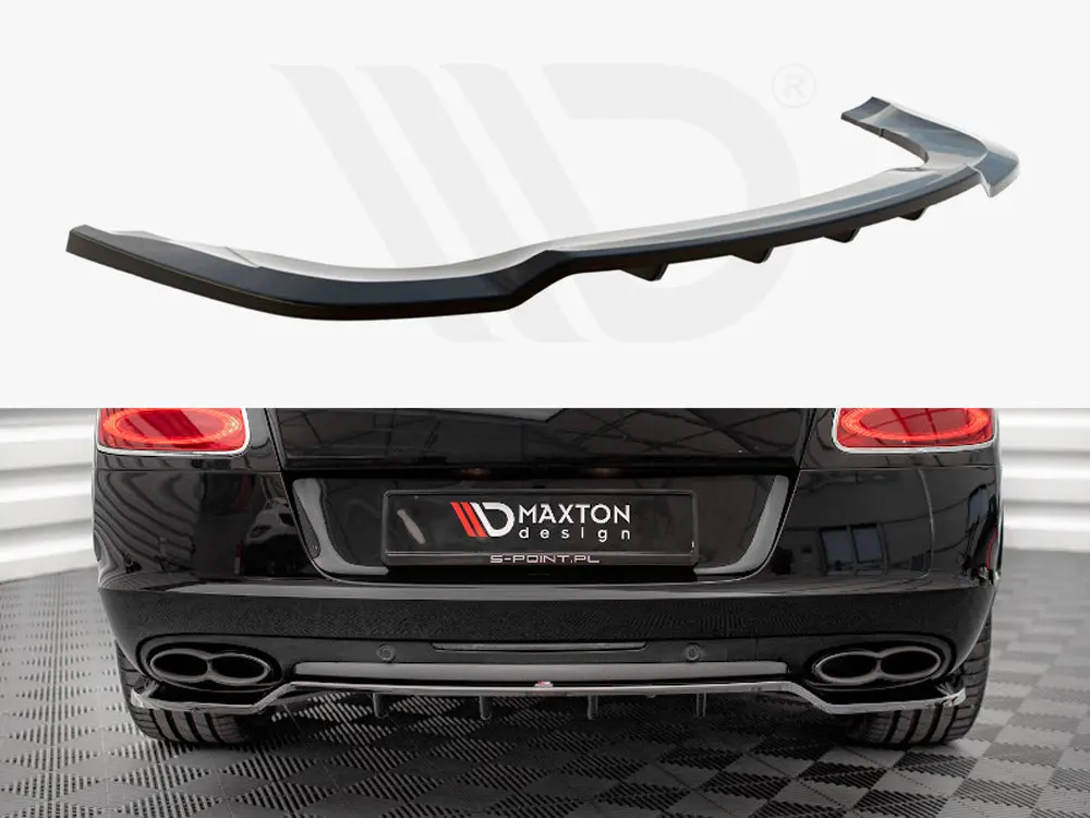 Central Rear Splitter (Vertical Bars) Bentley Continental Gt V8 S Mk2 (2014-2016) 1