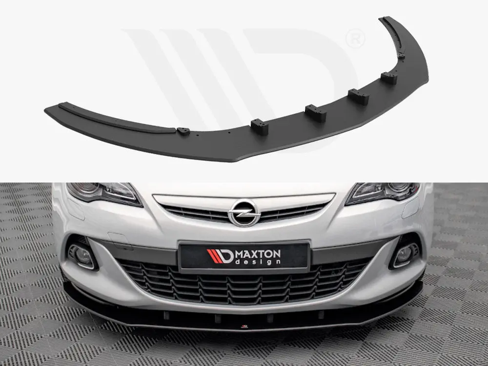 Maxton Design Street Pro Front Splitter Opel Astra Gtc Opc-Line J (2011-2018) 1
