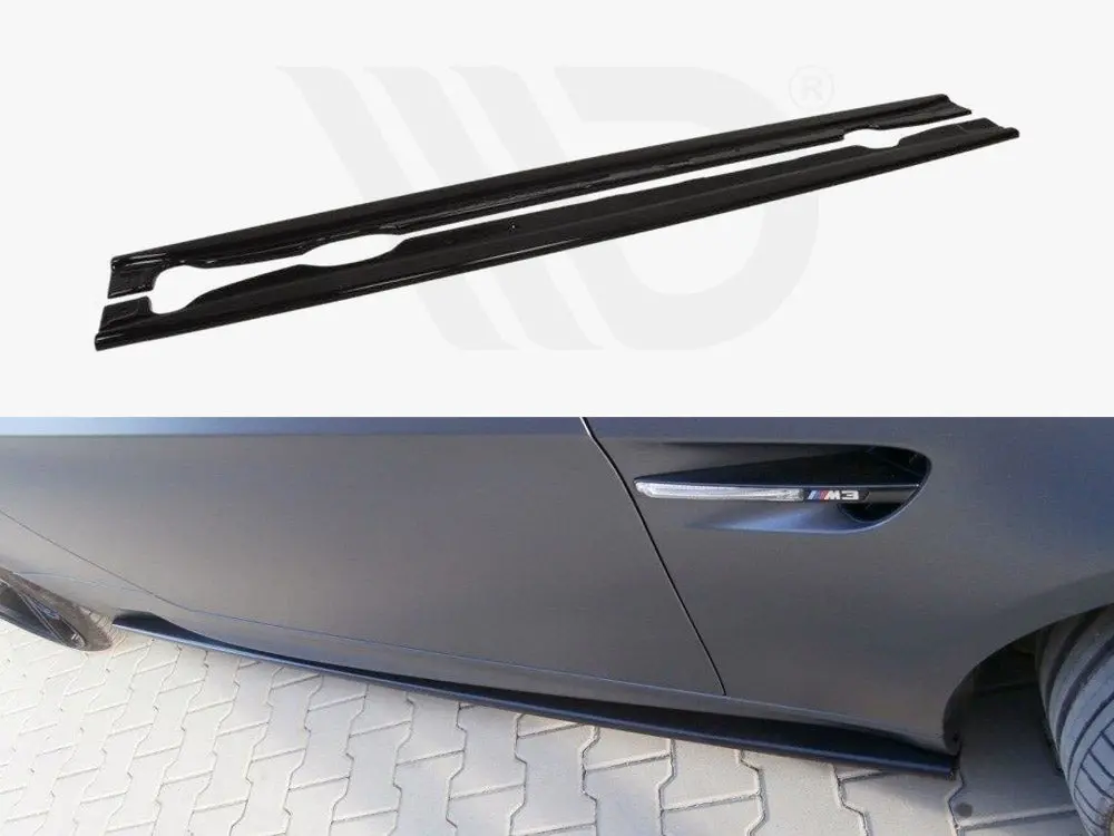 Side Skirts Diffusers Bmw M3 E92 / E93 (2007-2013) 1