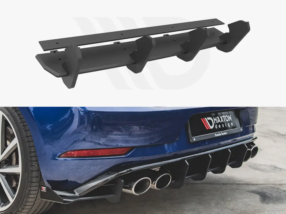 Maxton Racing Rear Diffuser Vw Golf 7 R Facelift (2017-2020) 1