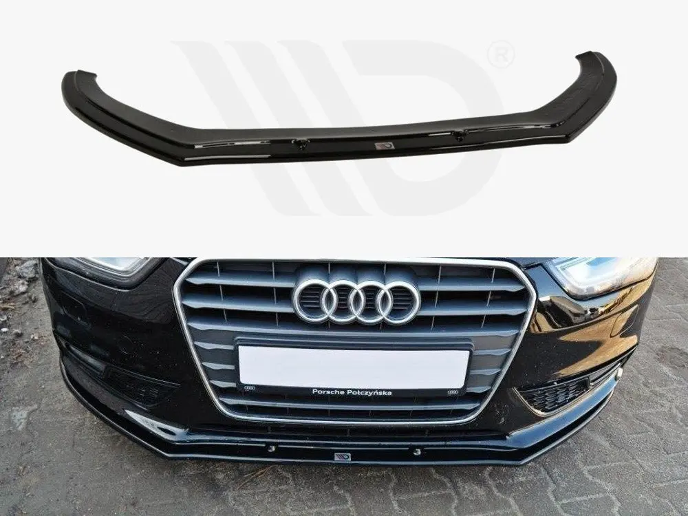 Maxton Design Front Splitter V.1 Audi A4 B8 Facelift 1