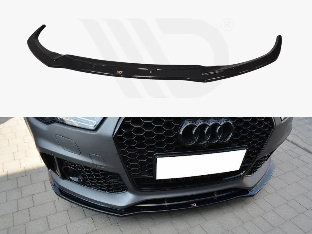 Maxton Design Front Splitter V.1 Audi Rs7 C7 Facelift (2014-2017) 1