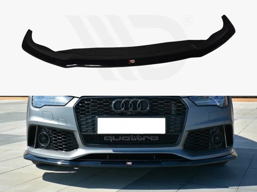 Maxton Design Front Splitter V.2 Audi Rs7 C7 Facelift (2014-2017) 1