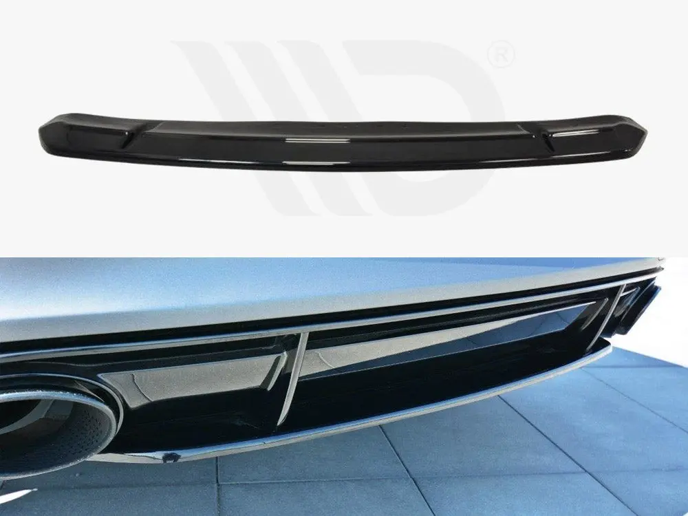 Central Rear Splitter Audi Rs7 C7 Facelift (2014-2017) 1