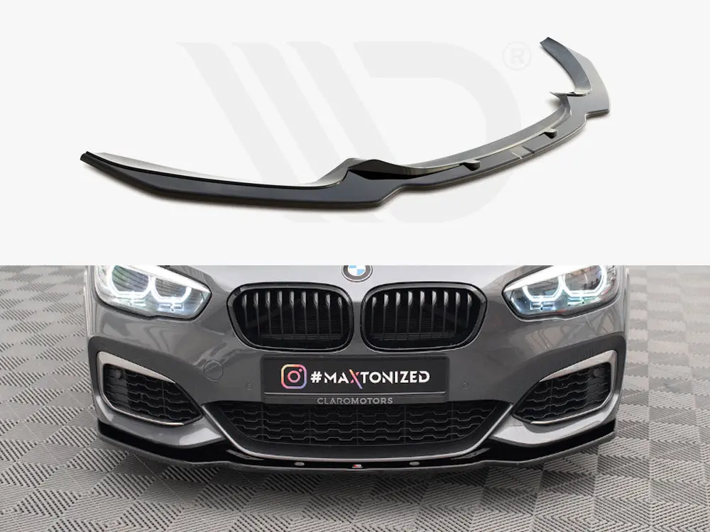 Maxton Design Front Splitter V.1 Bmw 1 F20/F21 M-Power Facelift 1