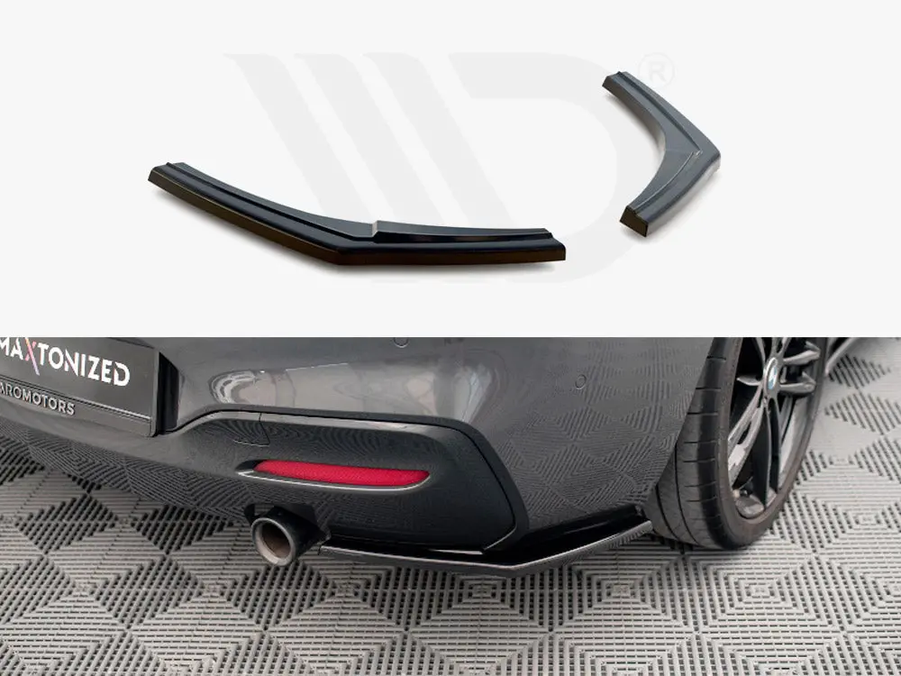 Maxton Design Rear Side Splitters V.1 Bmw 1 F20/F21 M-Power Facelift 1