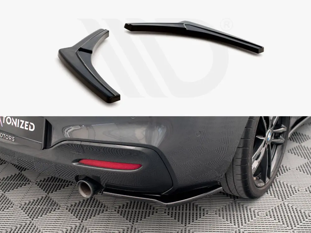 Maxton Design Rear Side Splitters V.2 Bmw 1 F20/F21 M-Power Facelift 1