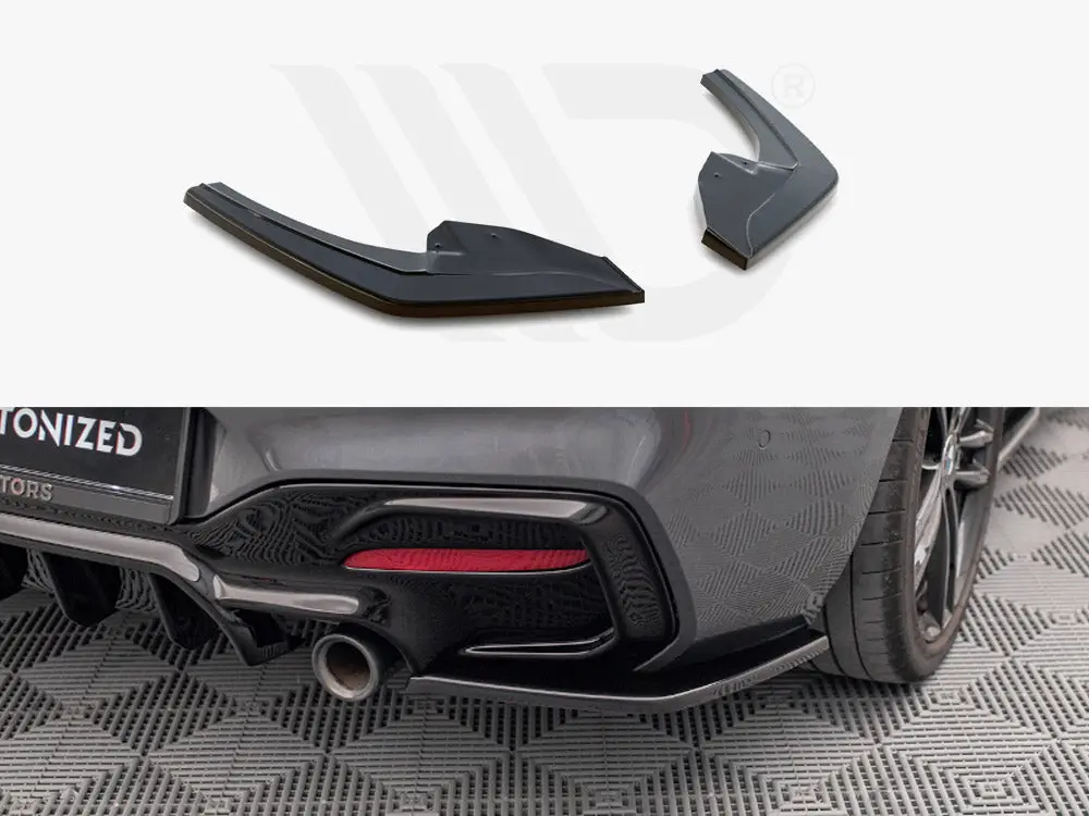 Maxton Design Rear Side Splitters V.3 Bmw 1 F20 M-Power Facelift 1