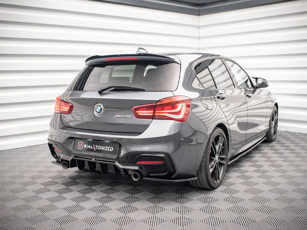 Maxton Design Rear Side Splitters V.3 Bmw 1 F20 M-Power Facelift 2