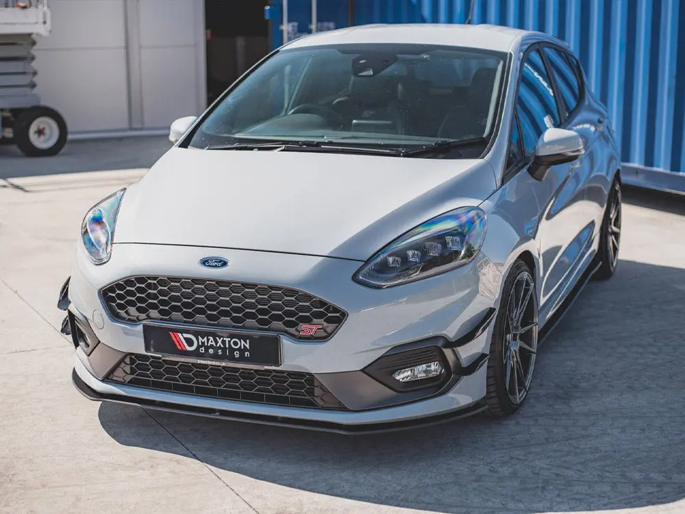 Maxton Design Racing Durability Front Splitter Ford Fiesta Mk8 St / St-Line (2017-) 2