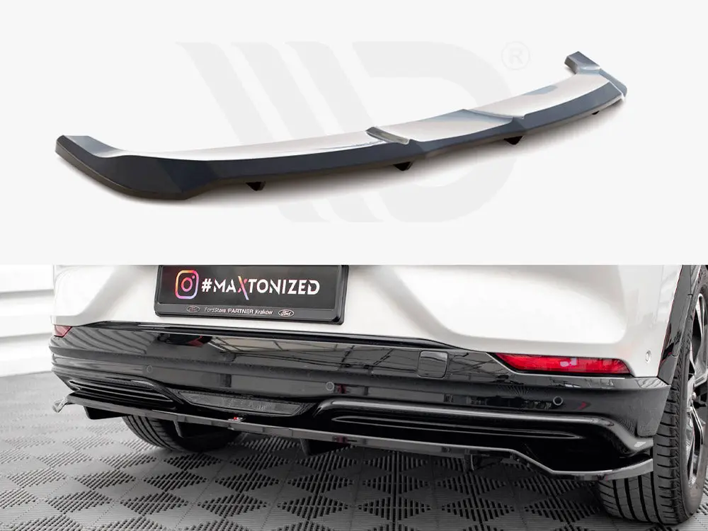 Central Rear Splitter (Vertical Bars) Ford Mustang Mach-E Mk1 1
