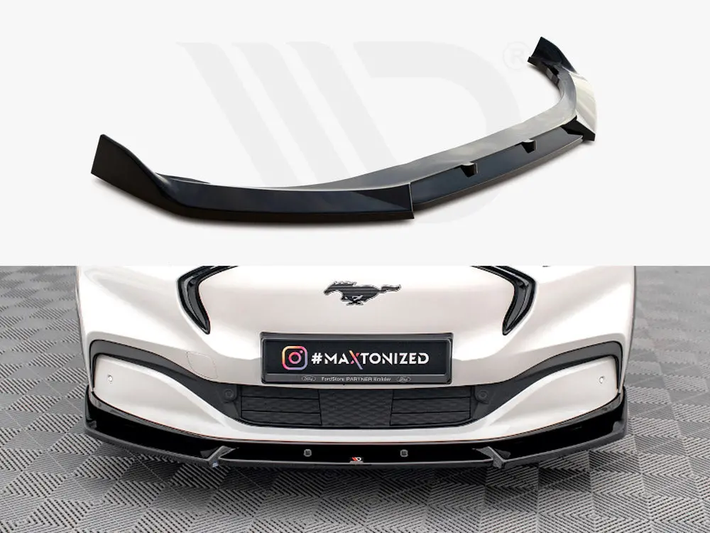 Front Splitter V.1 Ford Mustang Mach-E Mk1 1