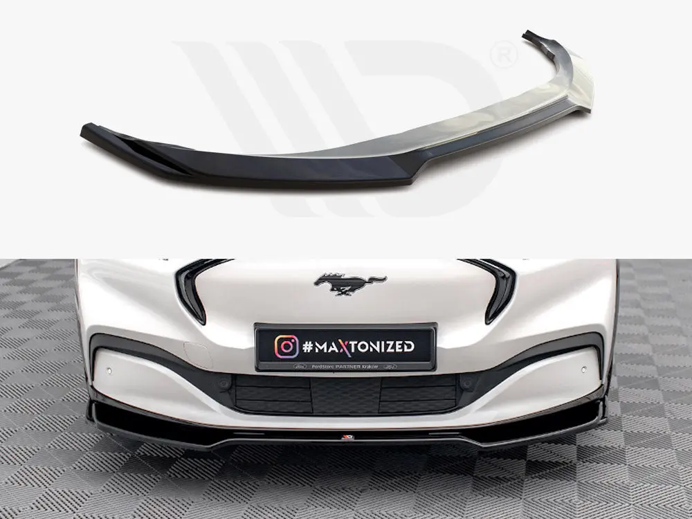 Front Splitter V.2 Ford Mustang Mach-E Mk1 1