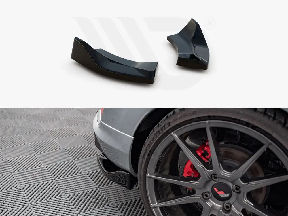 Maxton Design Rear Side Splitters V.1 Ford Fiesta Mk8 St 1